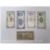 Image 1 : Chinese Paper Money - Issued During The Period of Republic of China 1912-1949 (5pc)