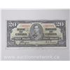 Image 1 : Bank of Canada $20.00 1937 Note Coyne/Towers