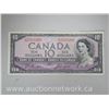 Image 1 : Bank of Canada DEVIL'S FACE 1954 $10 VF Note Beattie/Coyne HD 2703209