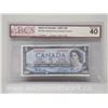 Image 1 : Bank of Canada 1954 $5 Beattie/Coyne Modified Portrait EXTRA FINE 40 (Bc-39ai)