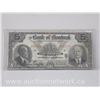 Image 1 : The Bank of Montreal Five Dollars $5 Note January 2nd, 1923