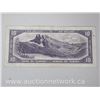 Image 2 : Bank of Canada $10 Ten Dollars DEVIL'S FACE 1954 VF Note (Coyne/Towers)