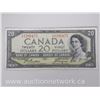 Image 1 : Bank of Canada 1954 $20.00 Twenty Dollars Note DEVIL'S FACE - D/E 1280475