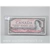 Image 1 : Bank of Canada $1000.00 One Thousand Dollars VF/EF 1954 Note (A/K 1717617)