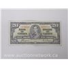 Image 1 : The Bank of Canada $20.00 Twenty Dollars Gordon/Towers C|E 1937 Note