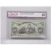 Image 1 : The Dominion Bank 1910 $10 Note Various-Osler, Check Letter C *BCS VERY FINE 20* RARE