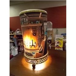 VINTAGE MOTION LAMP - FIRESIDE SCENE