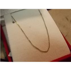 CHAIN - 14K YELLOW GOLD - 16" LONG