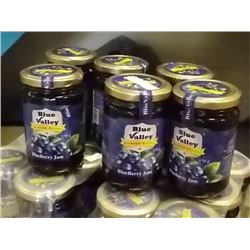 BLUEBERRY JAM - 6 X 370GM JARS PER LOT