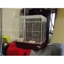BIRD CAGE - USED - RED