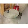 Image 1 : VINTAGE ROUND BEVELLED GLASS MIRROR