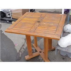 TEAK PATIO TABLE - ANDREW RICHARD DESIGN