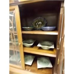 CONTENTS IN CHINA CABINET