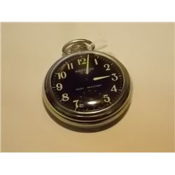 VINTAGE WESTCLOX DAX POCKET WATCH - CANADIAN MADE - KEEPING TIME