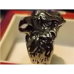 RING - NON-FEROUS - DRAGON - EAGLE HEAD