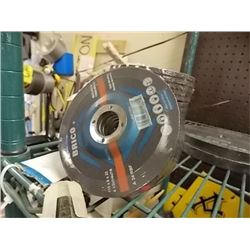 GRINDING DISKS - NEW - 4 ½"  - 5 IN PACK