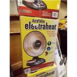 DOME HEATER - OPEN BOX - CONTENTS NOT VERIFIED - STR