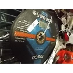 NEW CUTTING DISKS - 7" - 4 PER LOT
