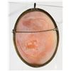 Image 3 : Vintage Shell Cameo Brooch or Pendant, stamped on back, 2" x 1 5/8"
