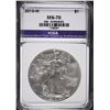 Image 2 : 2013-W AMERICAN SILVER EAGLE - BURNISHED ICGA PERFECT GEM BU