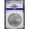 Image 2 : 2015-W AMERICAN SILVER EAGLE - BURNISHED ICGA PERFECT GEM BU