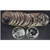 Image 1 : BU ROLL OF ( 10 ) 1966 SMS & ( 10 ) 1967 SMS KENNEDY HALF DOLLARS