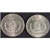 Image 4 : 1885 & 1897 MORGAN SILVER DOLLARS CH BU+