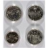 Image 2 : COMMEMS BOX/COA: 1991 KOREA BU; 1993 WWII HALF DOLLAR PROOF; 1992 OLYMPICS 2