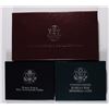 Image 3 : COMMEMS BOX/COA: 1991 KOREA BU; 1993 WWII HALF DOLLAR PROOF; 1992 OLYMPICS 2