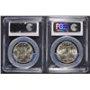 Image 2 : ( 2 ) 1955 FRANKLIN HALF DOLLARS, PCGS MS-64 FBL