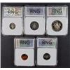 Image 2 : 1983-S 5-PIECE PROOF SET ALL RNG PROOF-70 DCAM   RARE