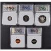 Image 2 : 1984-S 5-PIECE PROOF SET ALL RNG PROOF-70 DCAM   RARE