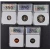 Image 2 : 1985-S 5-PIECE PROOF SET ALL RNG PROOF-70 DCAM   RARE