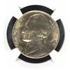 Image 2 : 1947 JEFFERSON NICKEL, NGC MS-67 POPULATION OF ( 19 ) NONE HIGHER !!