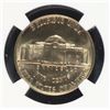 Image 3 : 1947 JEFFERSON NICKEL, NGC MS-67 POPULATION OF ( 19 ) NONE HIGHER !!