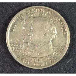 1921 ALABAMA COMMEMORATIVE SILVER DOLLAR, AU/BU