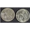 Image 2 : 1939 ( BETTER DATE ) & 1942 WALKING LIBERTY  HALF DOLLARS,  CHOICE BU
