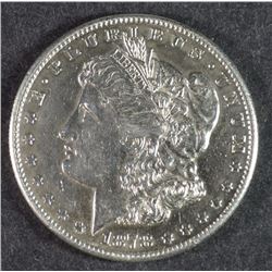 1878-S MORGAN SILVER DOLLAR, CHOICE BU