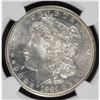 Image 2 : 1881-S MORGAN SILVER DOLLAR, NGC MS-65  FLASHY!
