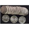 Image 1 : ORIGINAL UNCIRCULATED  MINT ROLL OF 2005 AMERICAN SILVER EAGLES