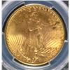 Image 2 : 1924 $20.00 ST. GAUDENS GOLD, PCGS MS-65 GEM