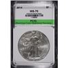 Image 1 : 2014 AMERICAN SILVER EAGLE, PCSS PERFECT GEM BU