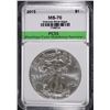 Image 1 : 2015 AMERICAN SILVER EAGLE, PCSS PERFECT GEM BU