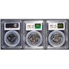 Image 2 : 1961, 1962 & 1963 FRANKLIN HALF DOLLARS, PCGS PR-66