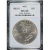 Image 1 : 1883-O MORGAN SILVER DOLLAR, NCG SUPERB GEM BU