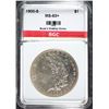 Image 1 : 1900-S MORGAN SILVER DOLLAR, BGC CHOICE BU+
