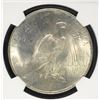 Image 3 : 1923 PEACE SILVER DOLLAR, NGC MS-66 TOUGH IN THIS GRADE