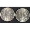 Image 1 : 1883-O & 1902-O MORGAN SILVER DOLLARS, CHOICE BU