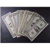 Image 1 : NICE GROUP OF $1.00 FEDERAL RESERVE NOTES:  SEE DESCRIPTION