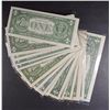 Image 2 : NICE GROUP OF $1.00 FEDERAL RESERVE NOTES:  SEE DESCRIPTION